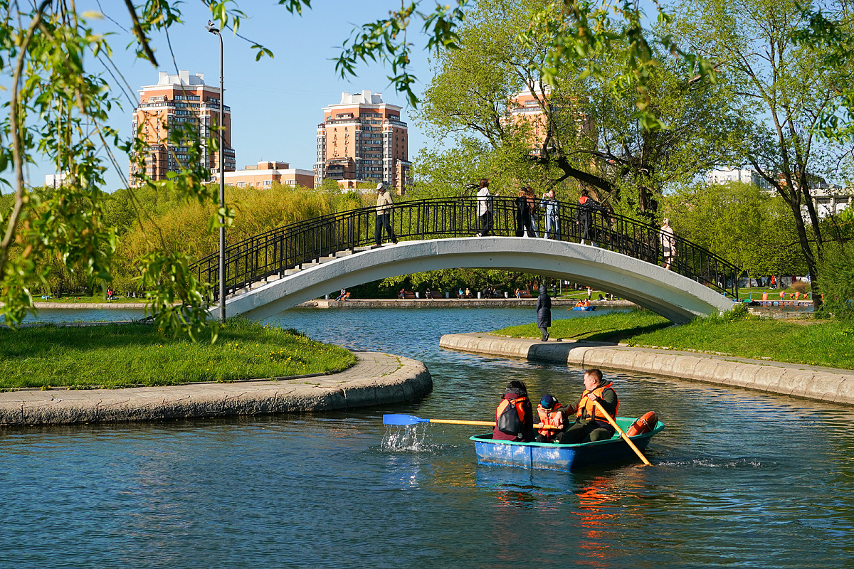 В парках Москвы открылся сезон водных прогулок