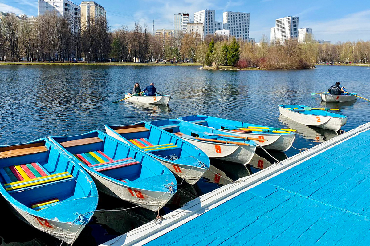 В парках Москвы открылся сезон водных прогулок